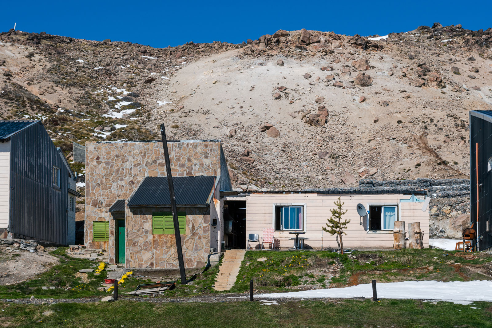 The Chef’s house, complete with the original in-floor heating. Photo Courtesy: Ben Girardi - Adventure in Argentina