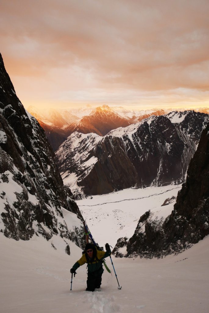 Kordell Black - backcountry skiing photography