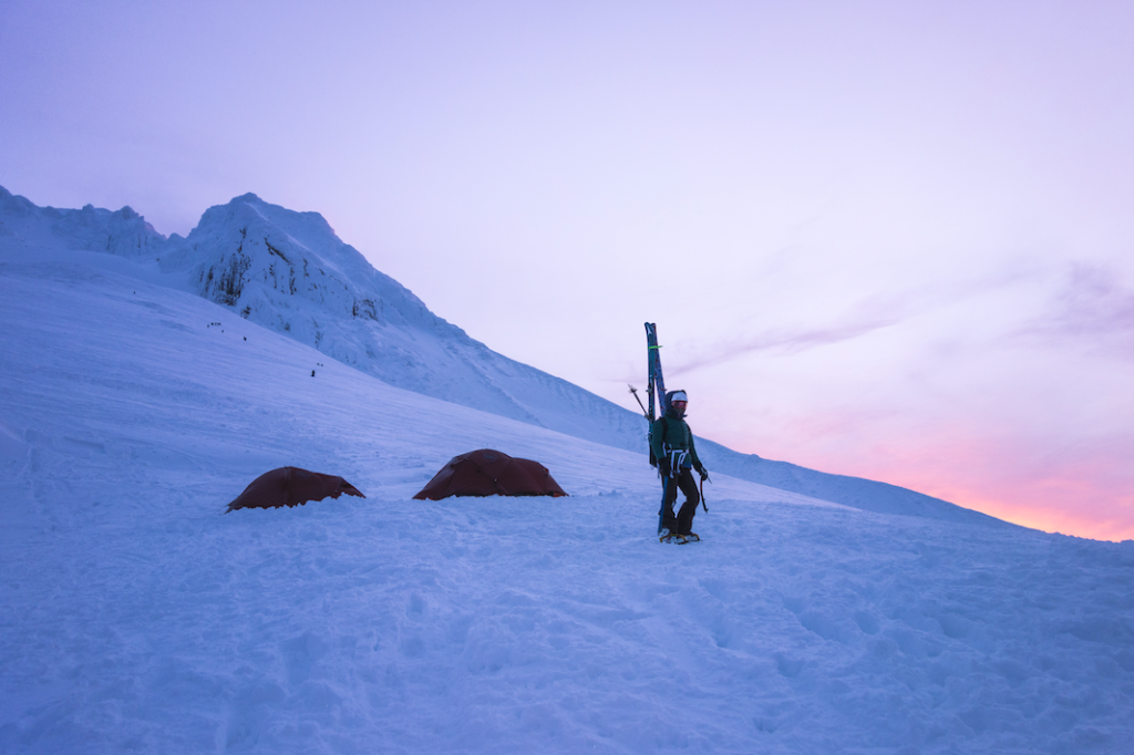 Brooke Jackson - backcountry skiing photography