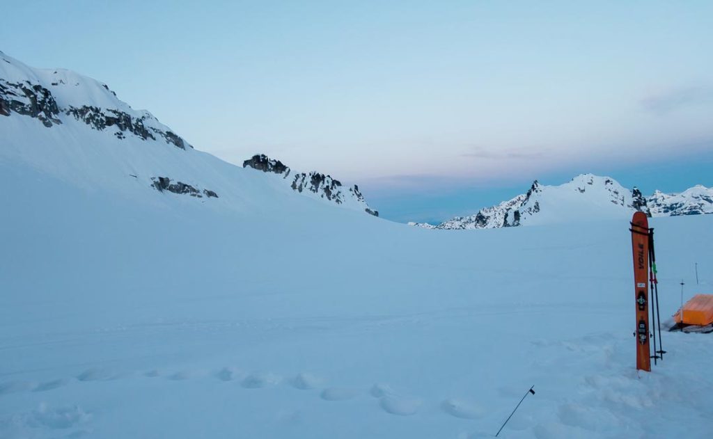 Nick D'Alessio - backcountry skiing photography