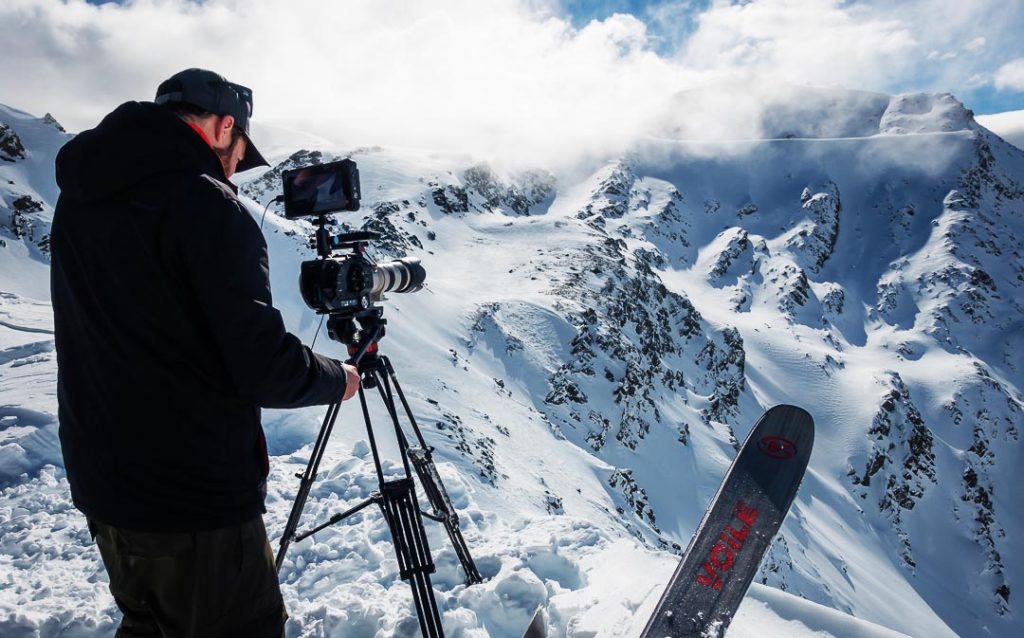 Nick D'Alessio - backcountry skiing photography