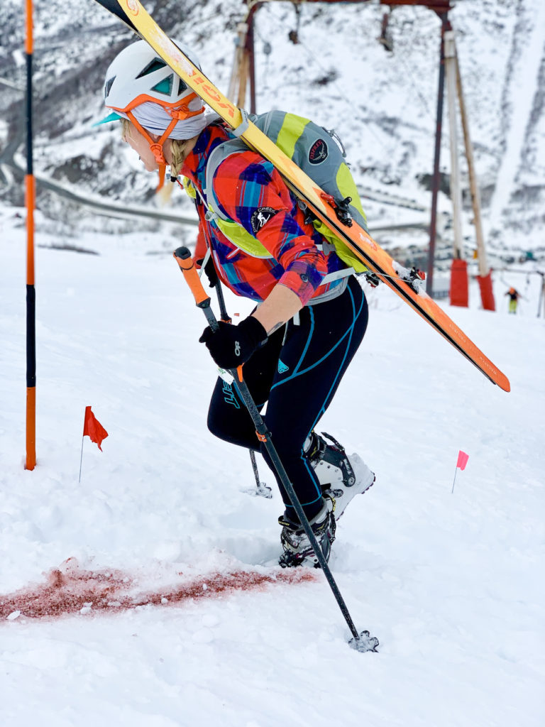 Beginner's Guide to SkiMo Racing emily racing with WSPs (1)