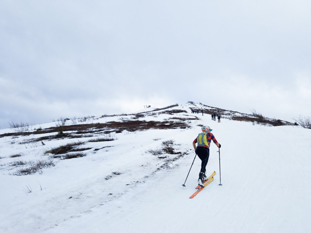 Beginner's Guide to SkiMo Racing emily racing with WSPs