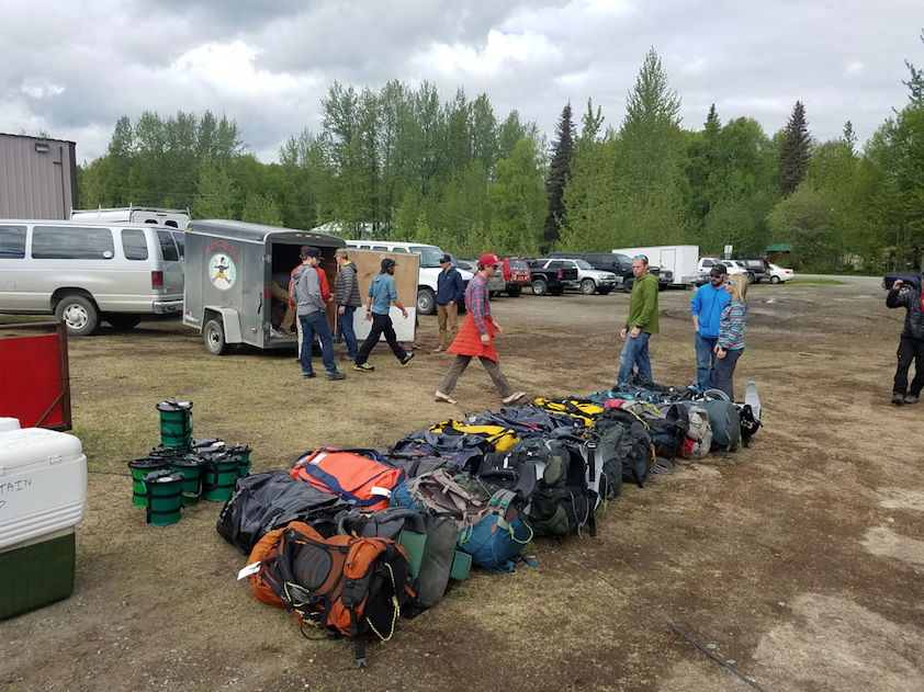 Well packed Denali trip- ski-expedition