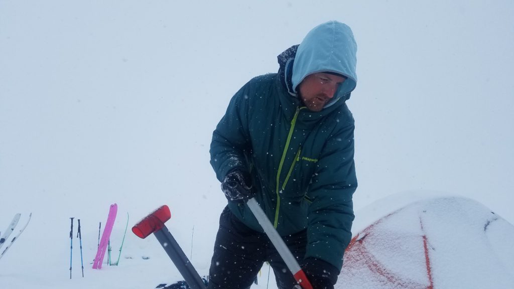 Camp Chores-ski-expedition