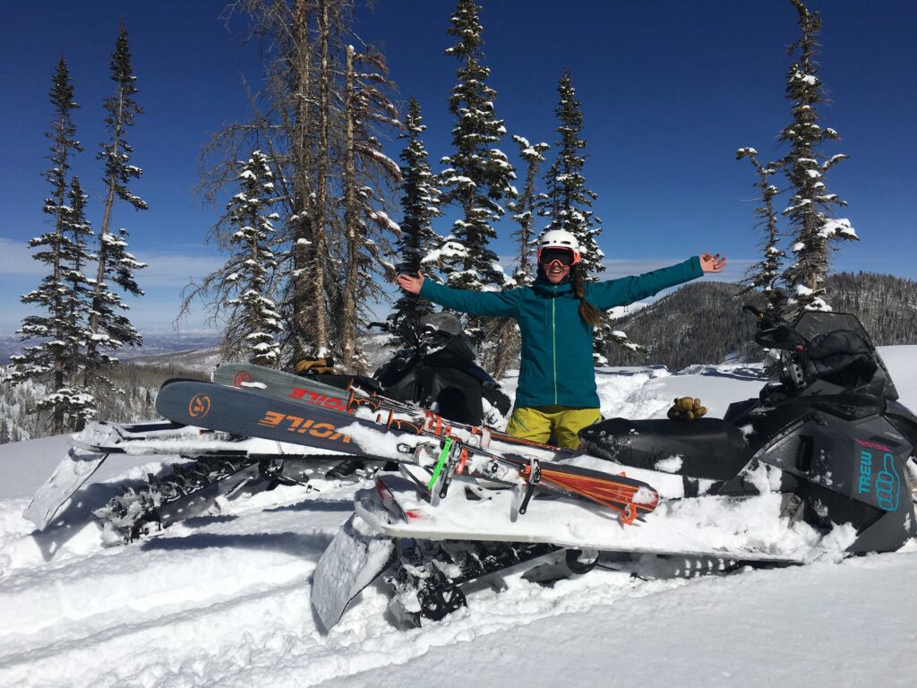 guided_ski_tours_in_utah_sled