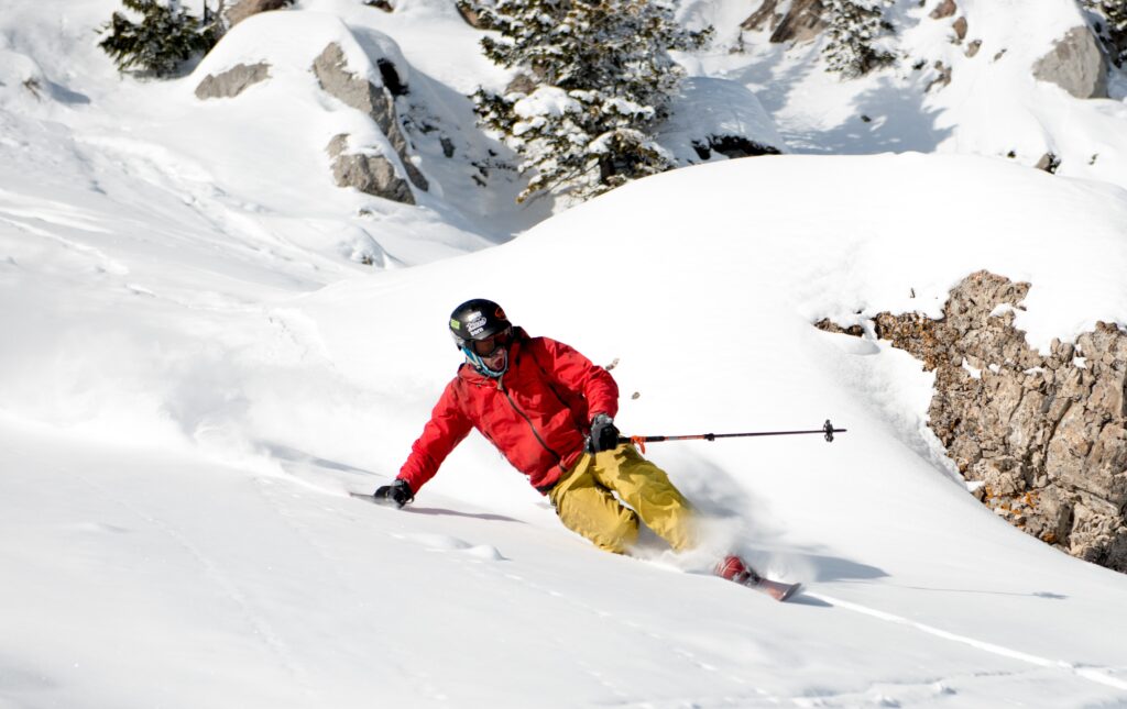 Telemark Ski Mountaineer Montana_Bridger