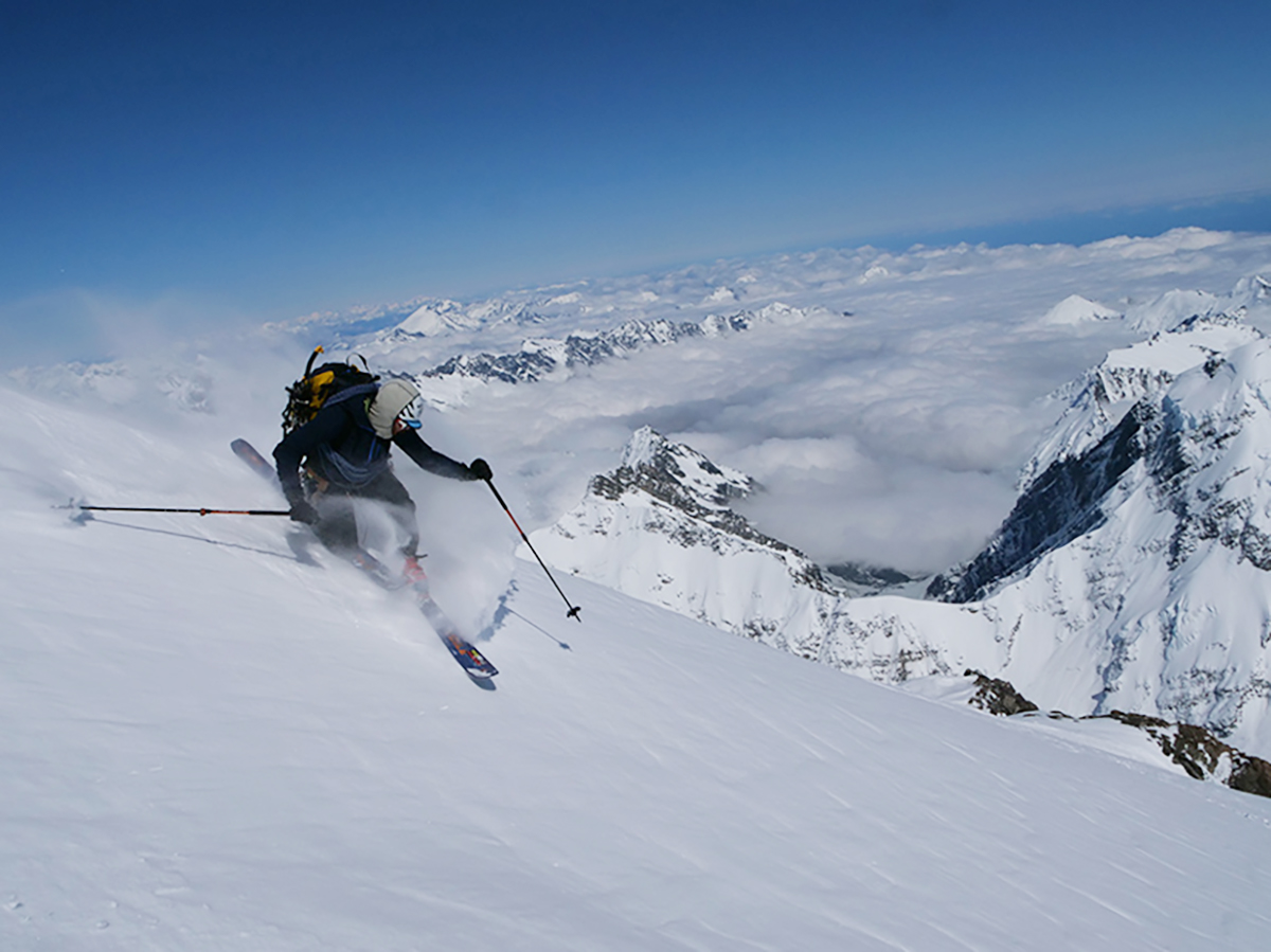 Ski tour - how to master kick turns —