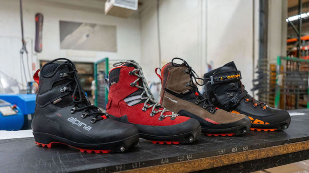 XCD skiing boots