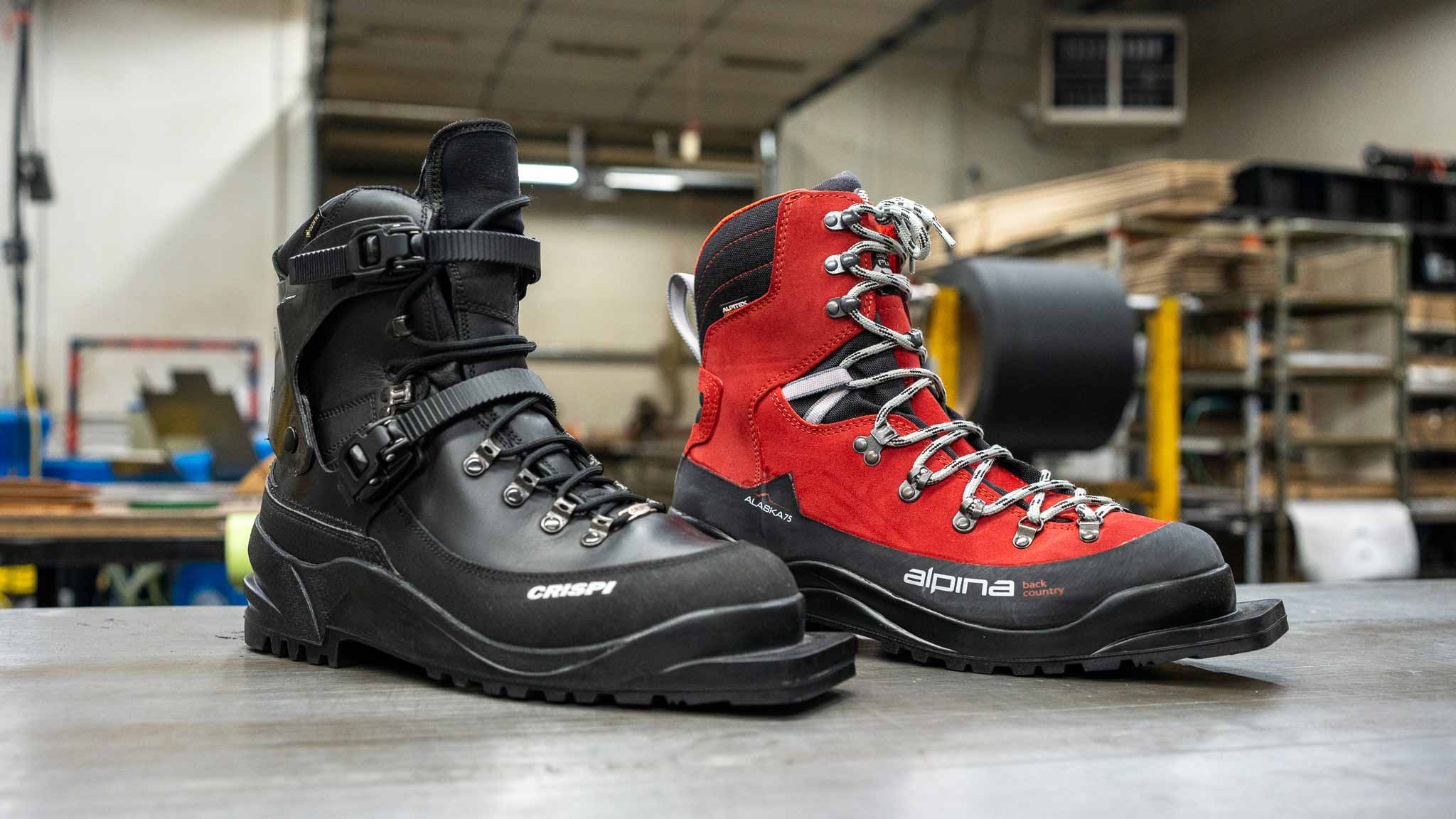 Alpina Alaska 75 vs Crispi Svartisen: XCD Boots - Voile