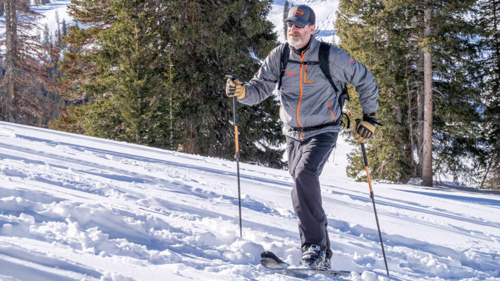 Scarpa T4 paired with Endeavor BC skis and 3-Pin Traverse bindings