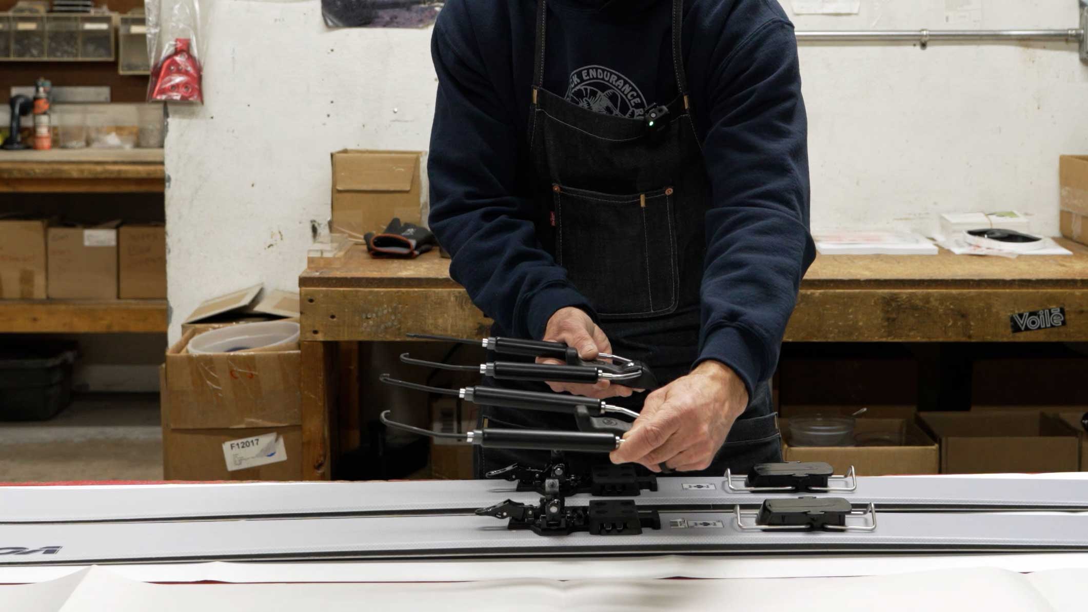 Voile TTS Transit standard and long-travel spring cartridges shown side by side.