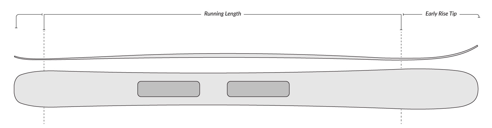 Voile HyperDrifter Skis Camber Profile