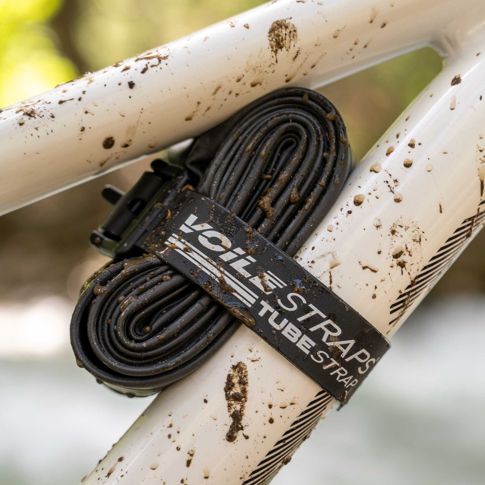 Inner Tube Holder Mountain Bike Spare Tube Strap Saddle Bag KOM