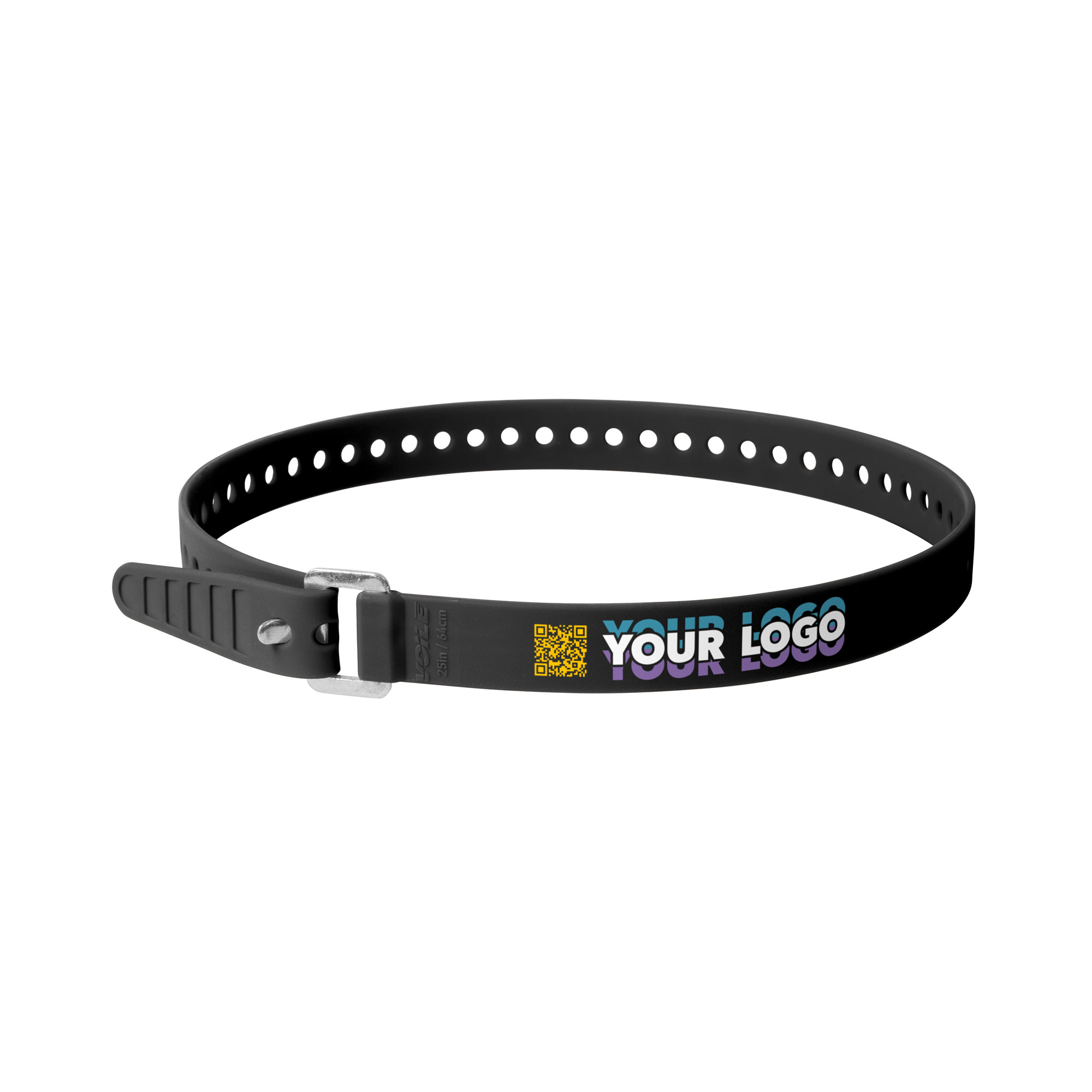Co-Branded Aluminum Buckle Straps - 25 inch