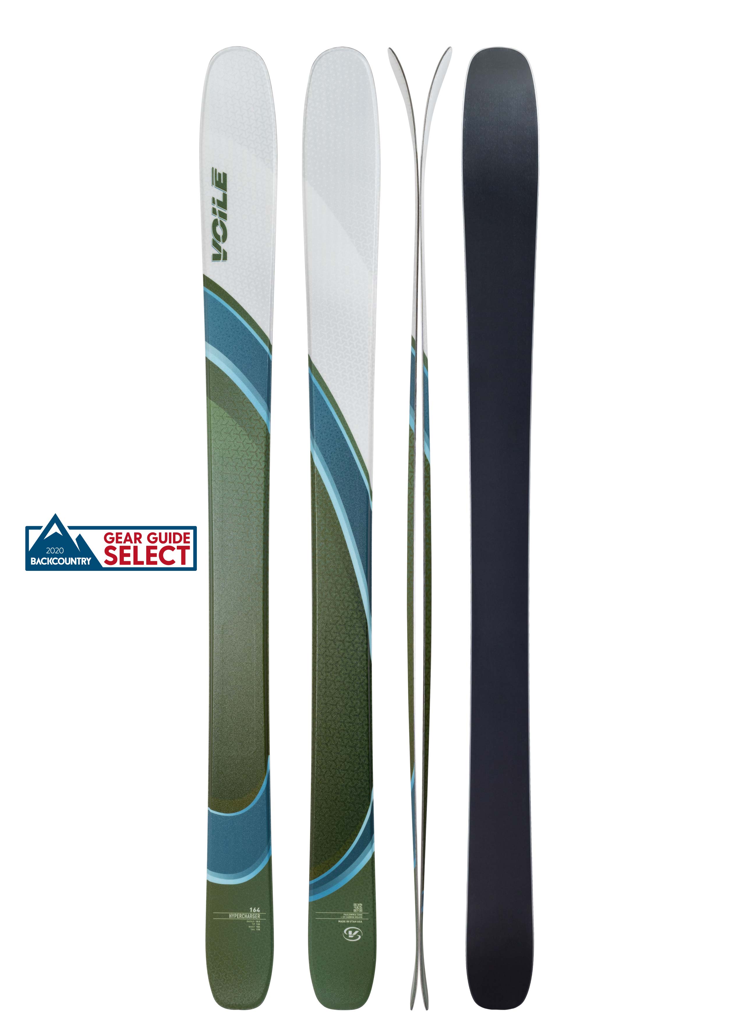 Voile Women's HyperCharger Skis | Lightweight Carbon Backcountry