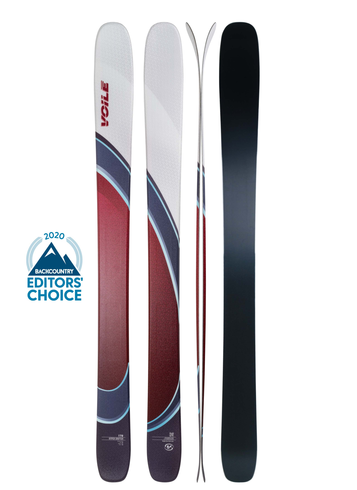 Voile Hyper Drifter スキー Voile HyperDrifter Skis | Lightweight Powder Touring Skis for