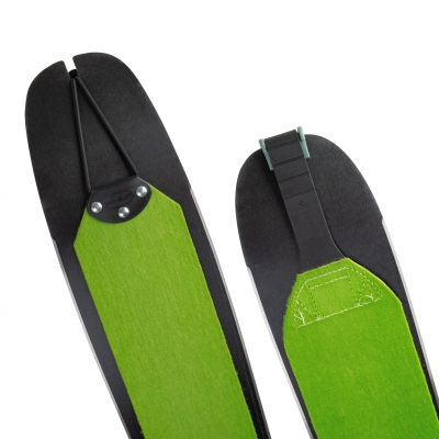 Discontinued Hyper Glide Objective Climbing Skins with Pomoca Tail Clips – 85mm