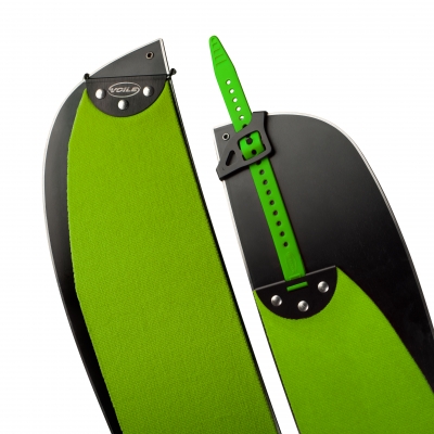 Hyper Glide Splitboard Climbing Skins with Voile Tail Clips – 130mm