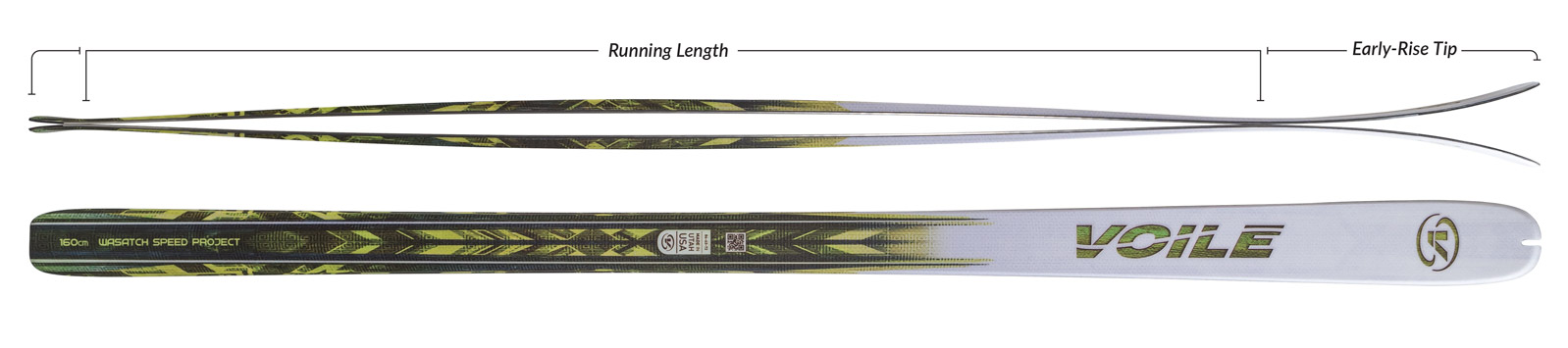 Voile WSP Skis Camber Profile